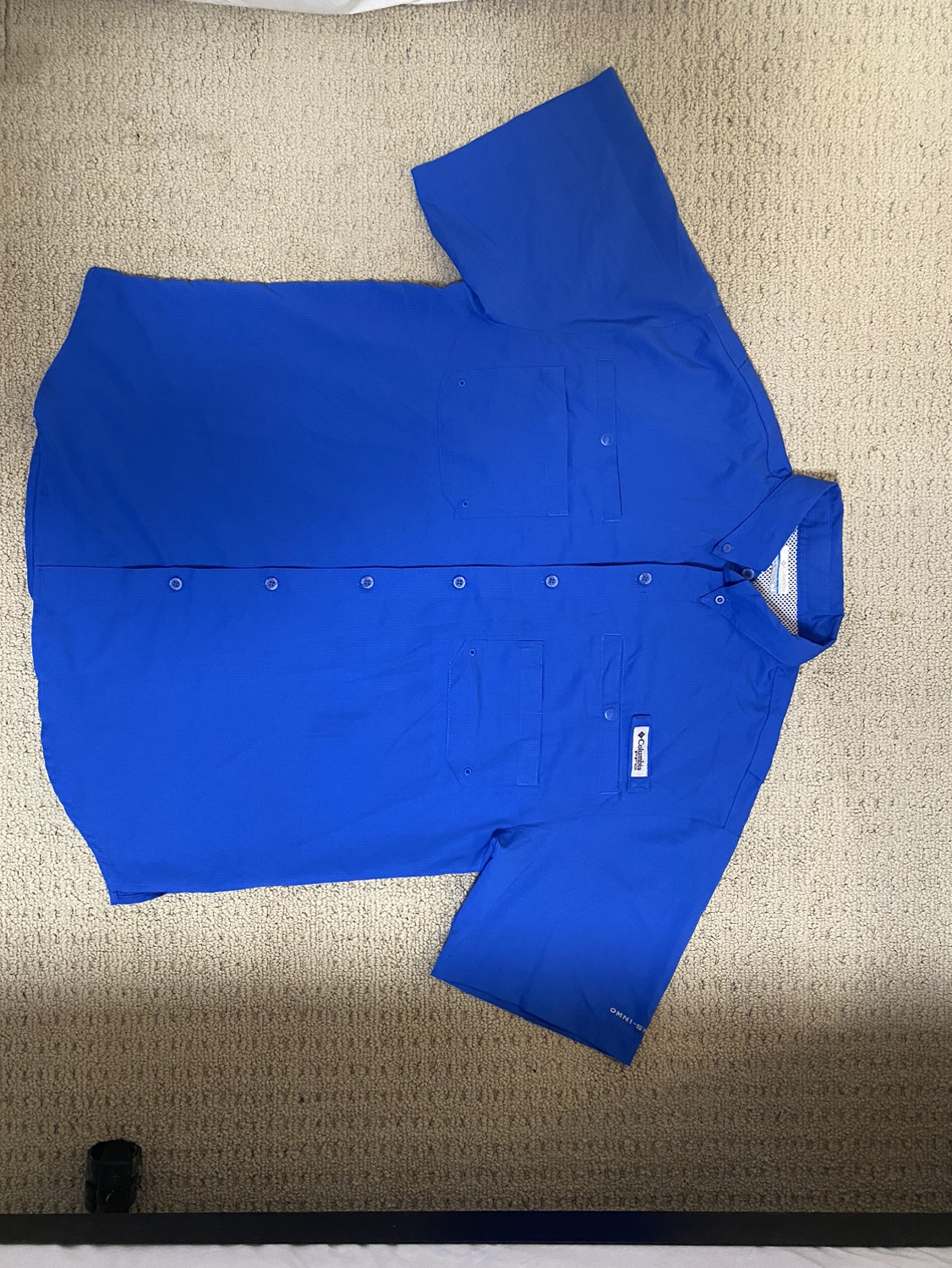 Dark Blue Columbia PFG Shirt image indicator(2)