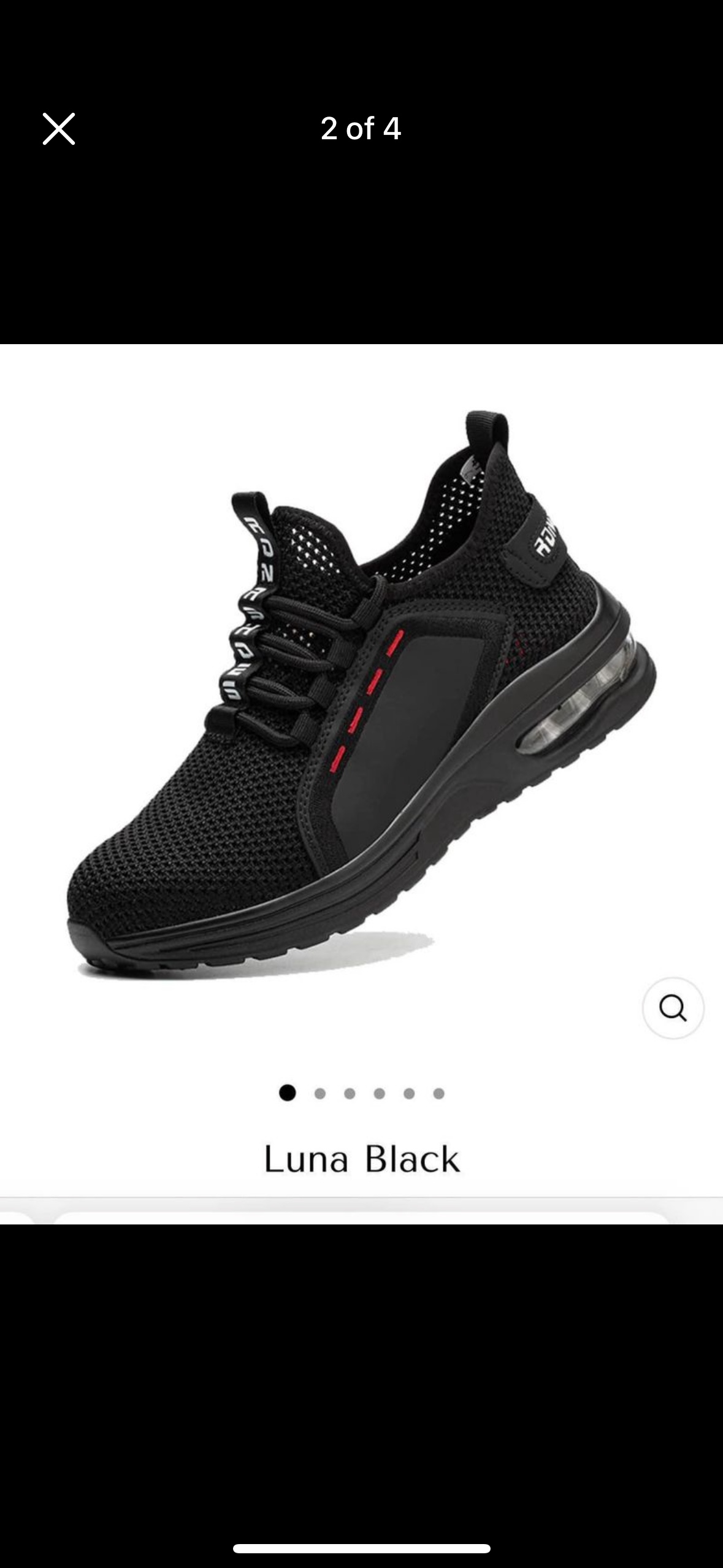 Black Safety Shoes