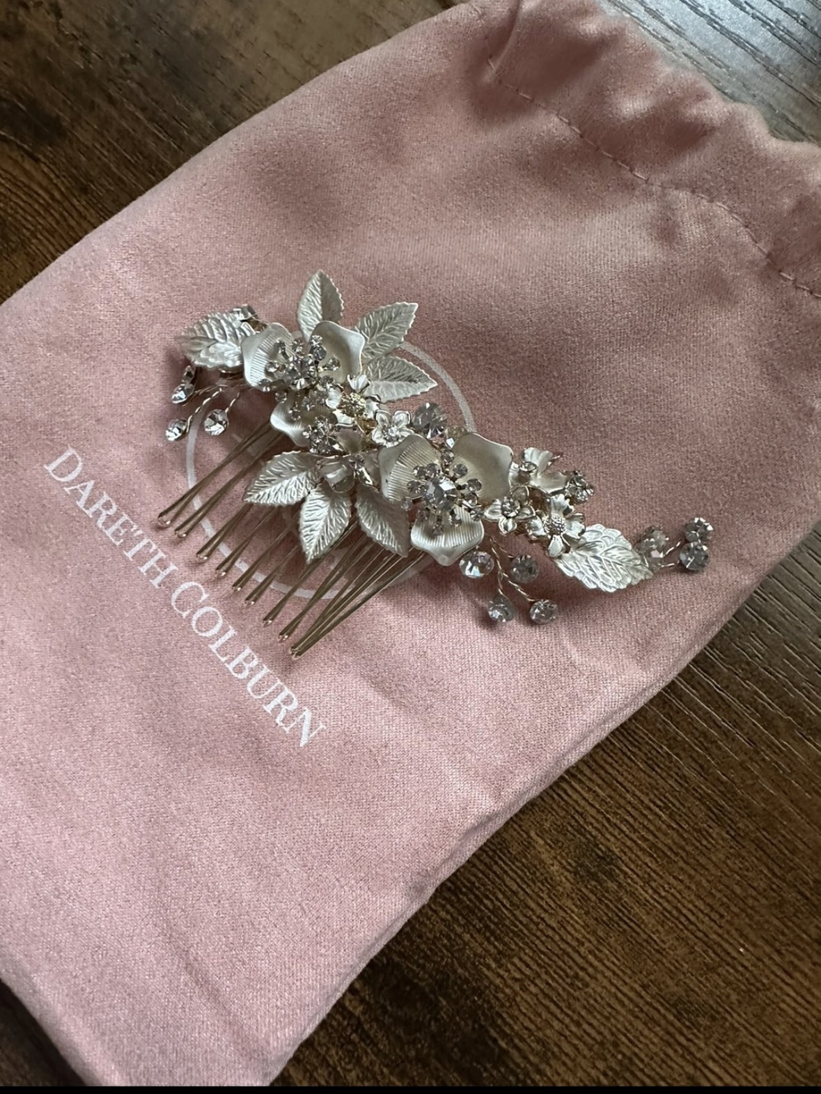 Floral Hair Comb image indicator(4)