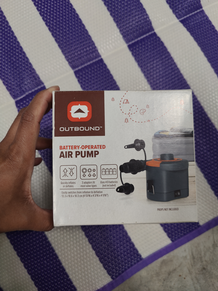 Outbound Battery-Operated Air Pump thumbnail