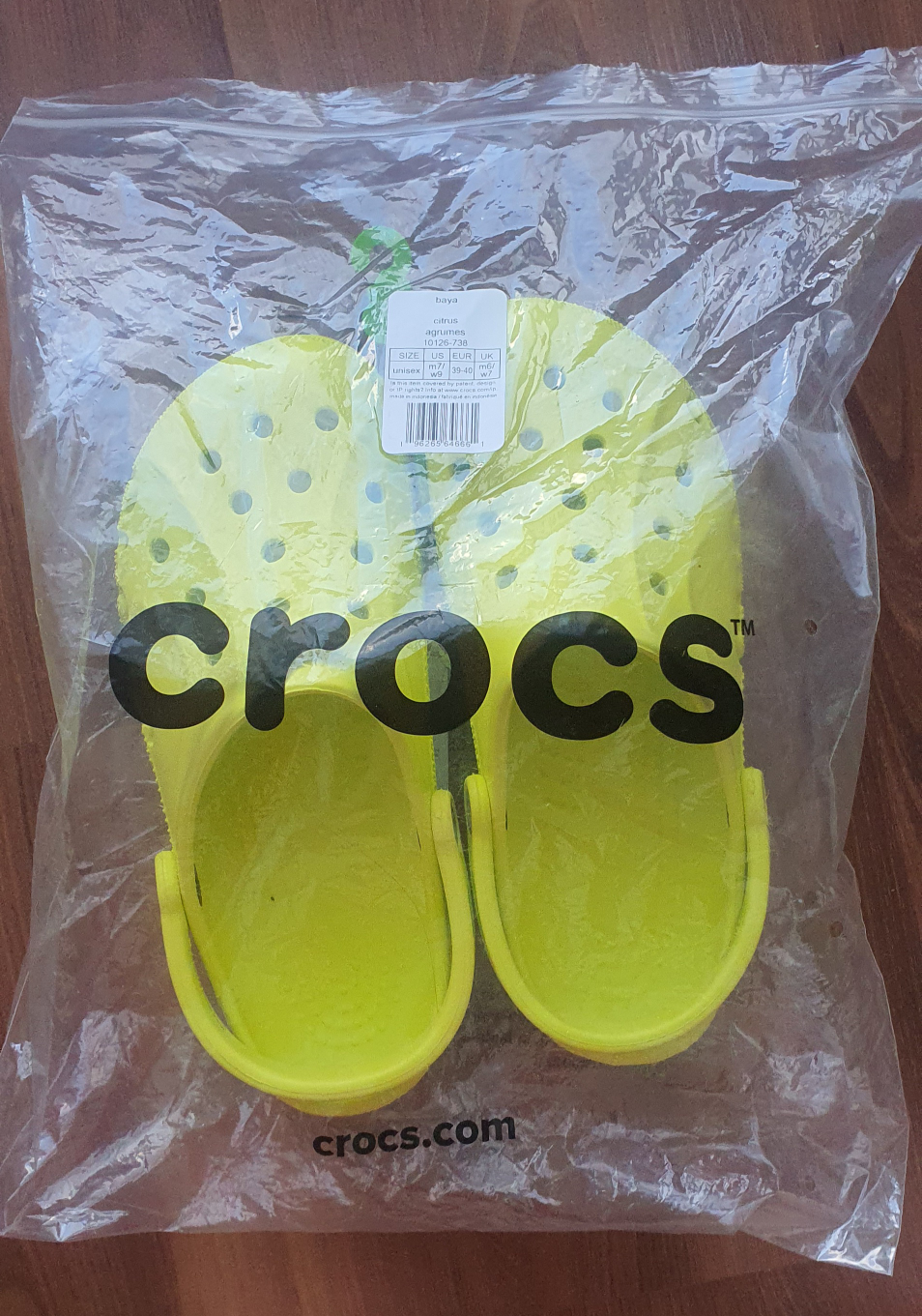 Crocs Baya Clogs - Size M7/W9 (260mm)