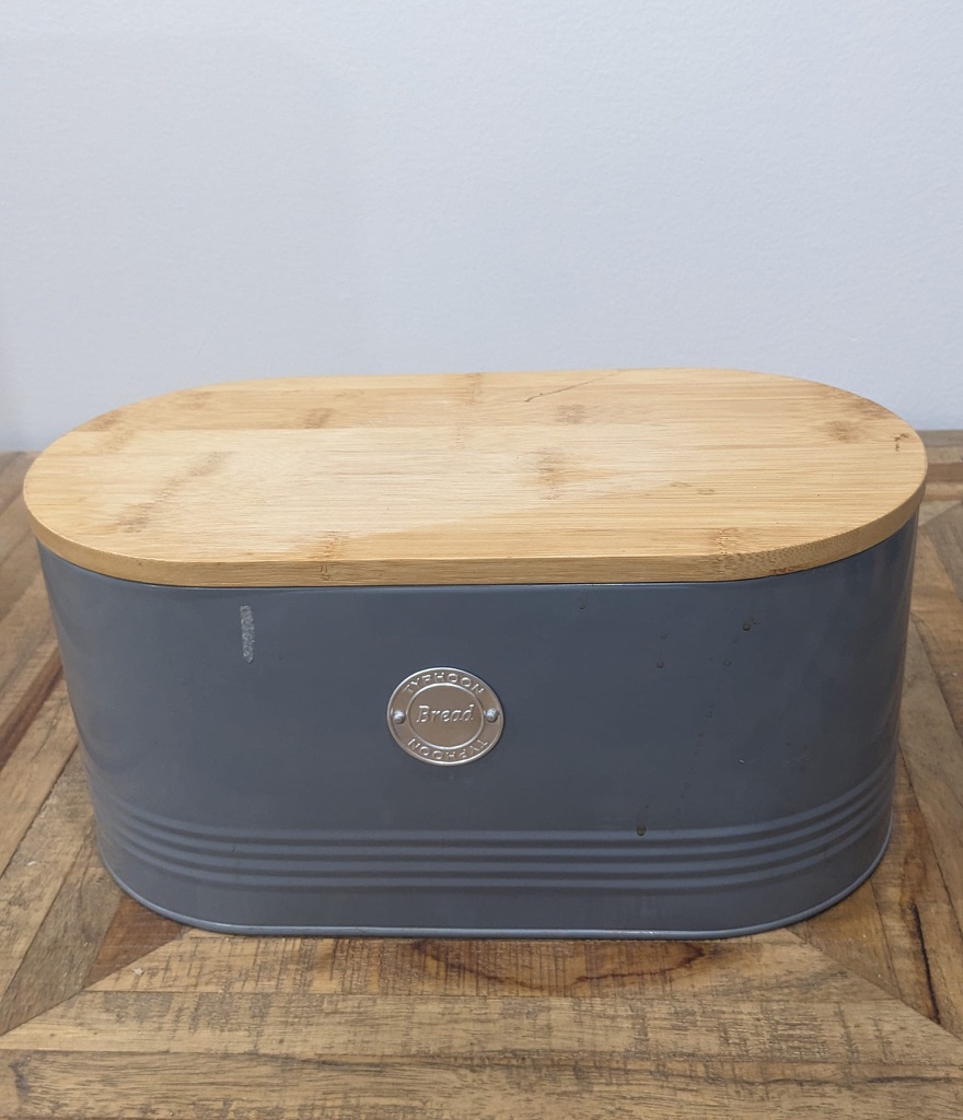 Typhoon Living Bread Bin with Bamboo Lid
