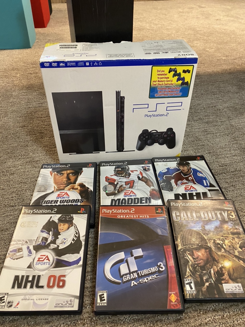 PlayStation 2 Bundle with Games