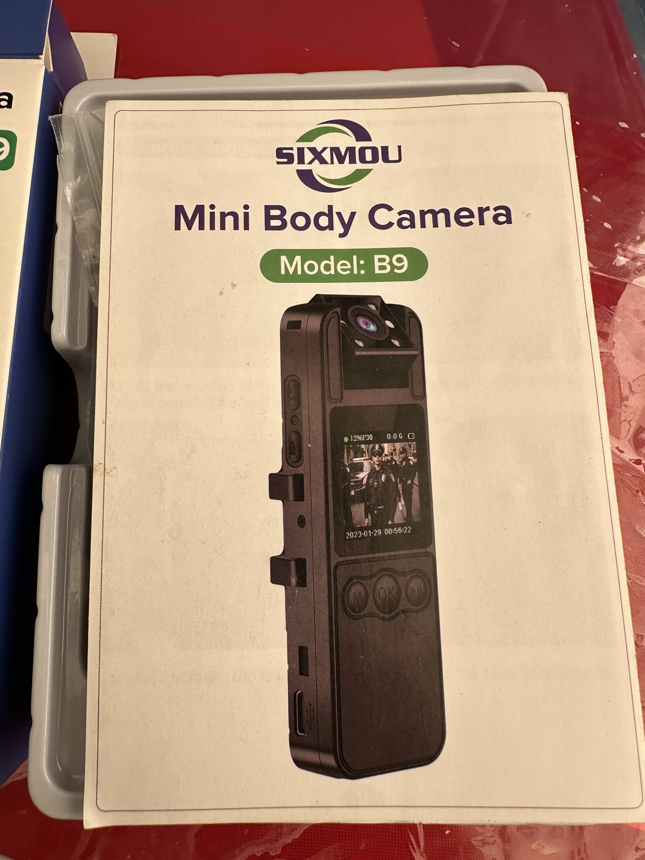 Sixmou Mini Body Camera - photo 3