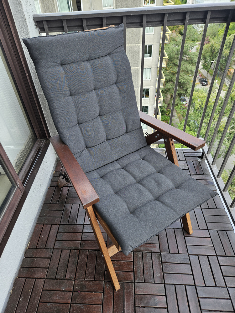 IKEA Applaro reclining chairs with cushions thumbnail