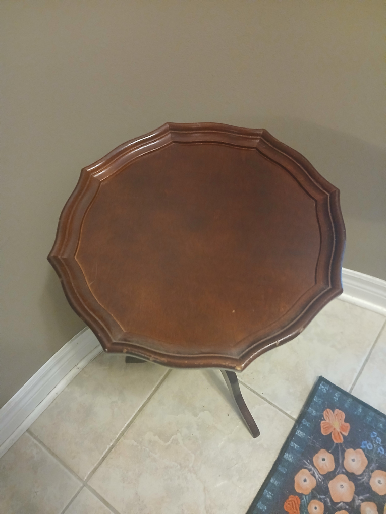 Small vintage table/plant holder - photo 2