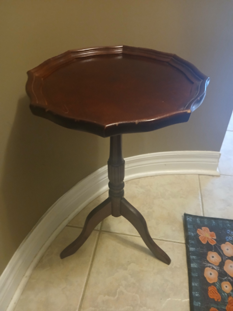 Small vintage table/plant holder - photo 3