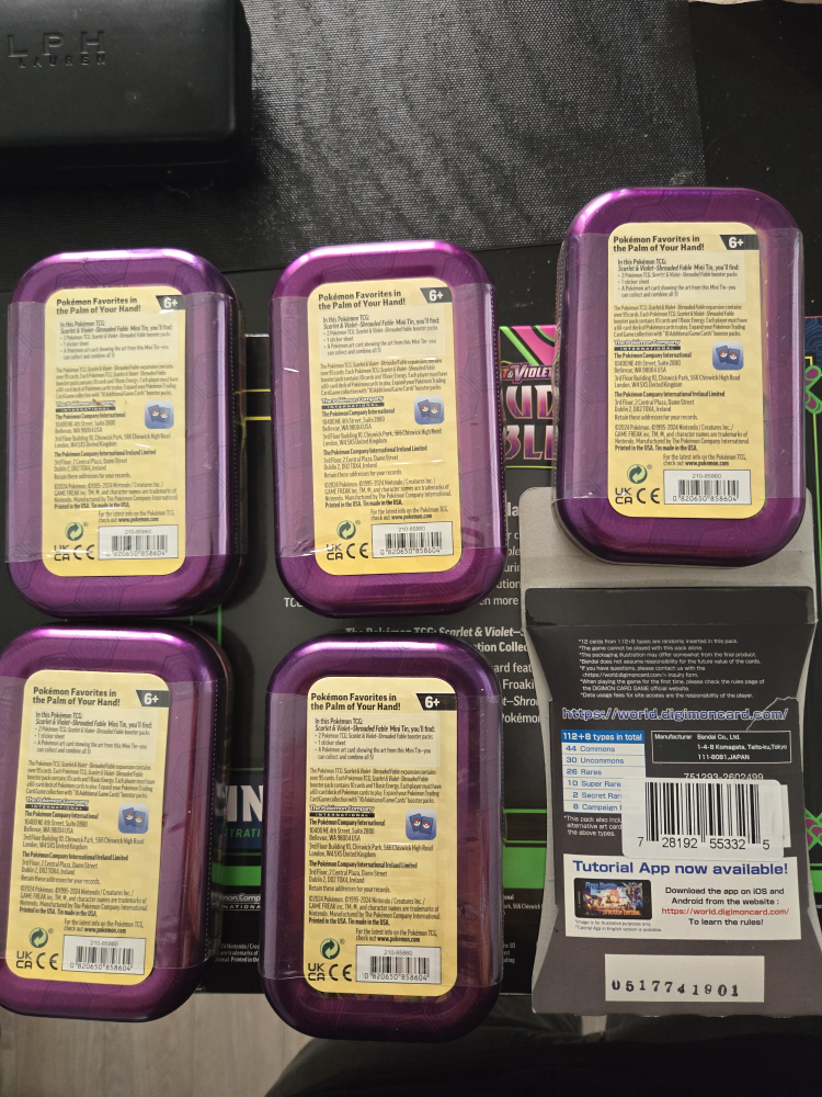 fresh sealed pokemon shrouded fable sets image indicator(6)