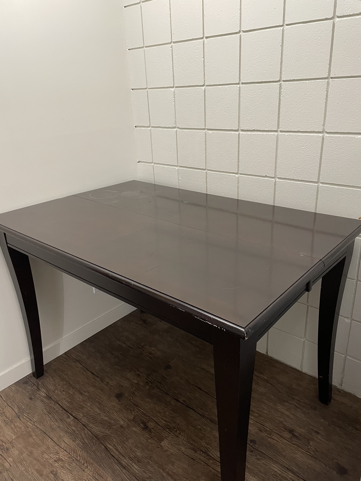 6/8 seater extendible dining table rosewood
