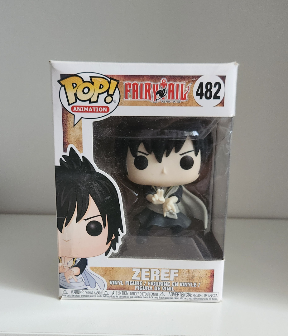 FAIRY TAIL FUNKO POP VINYL FIGURE #482 Zeref Dragneel thumbnail