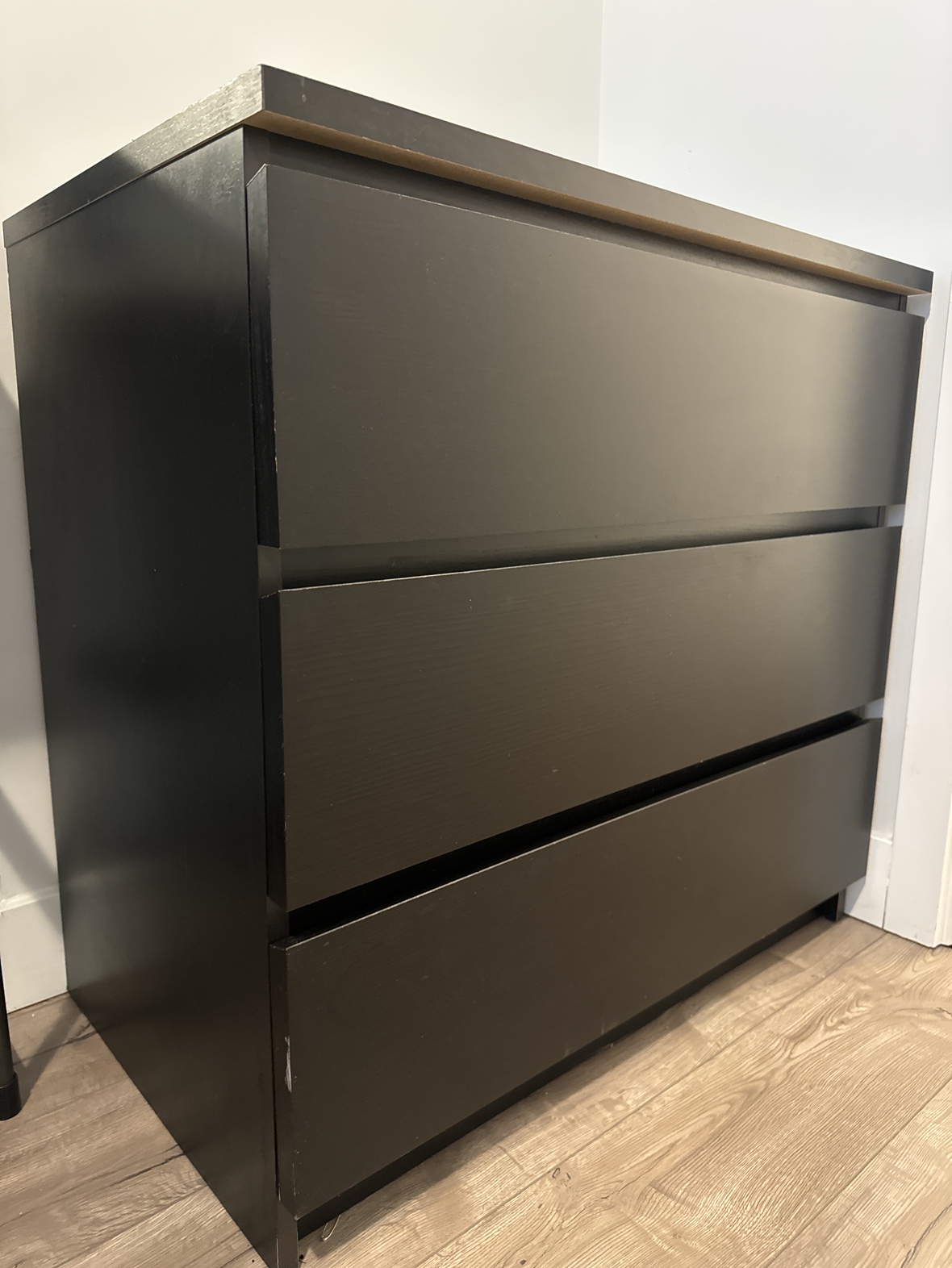 IKEA- Three Drawer Dresser /Drawer