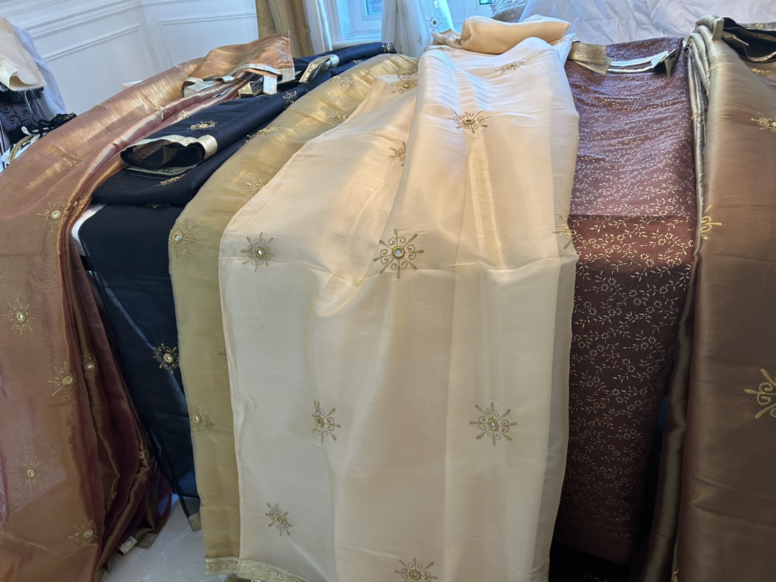 Indian inspired drapes in various colours image indicator(5)