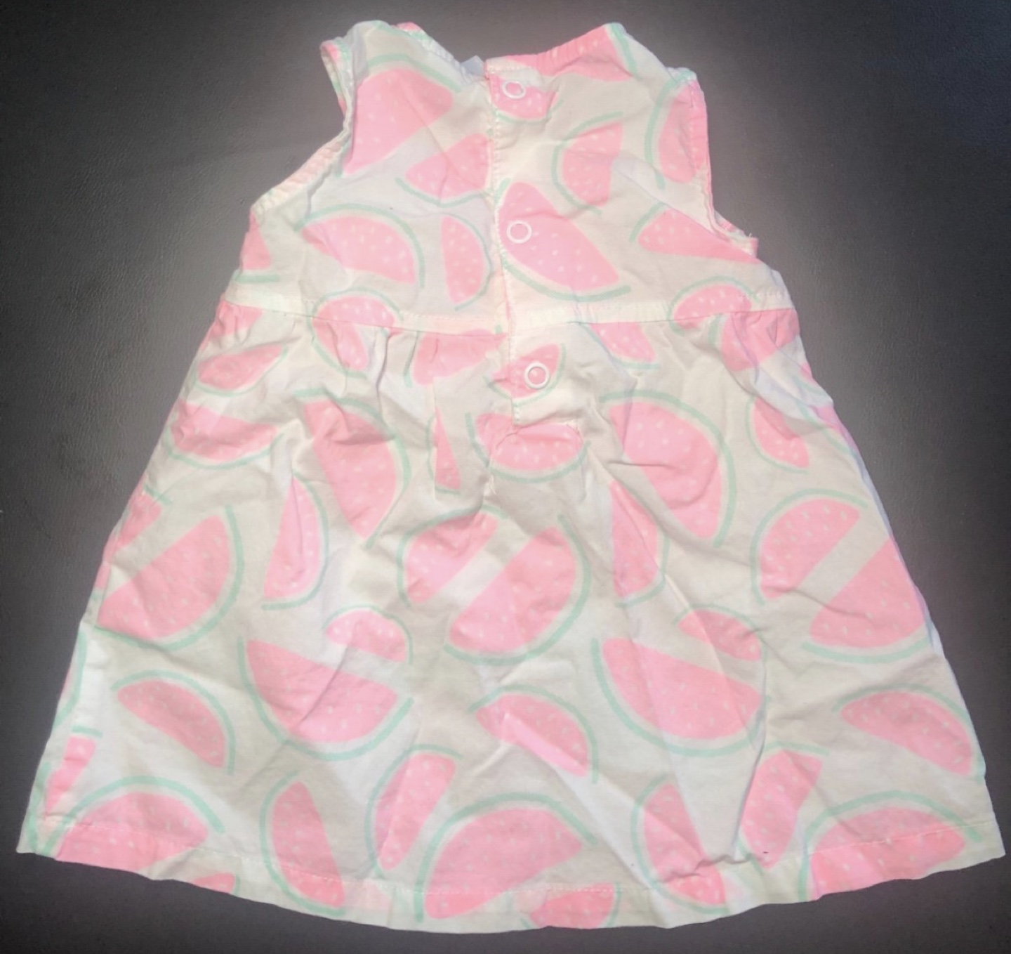 Watermelon Print Baby Dress 0-3 Months - photo 2