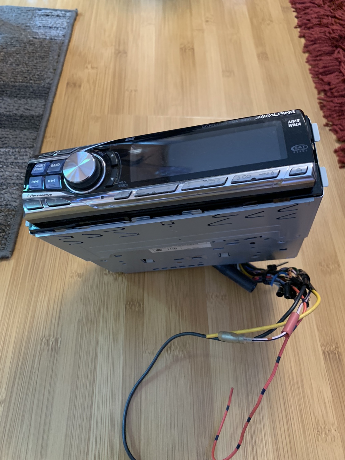 Alpine CDA-9851 CD Receiver image indicator(2)