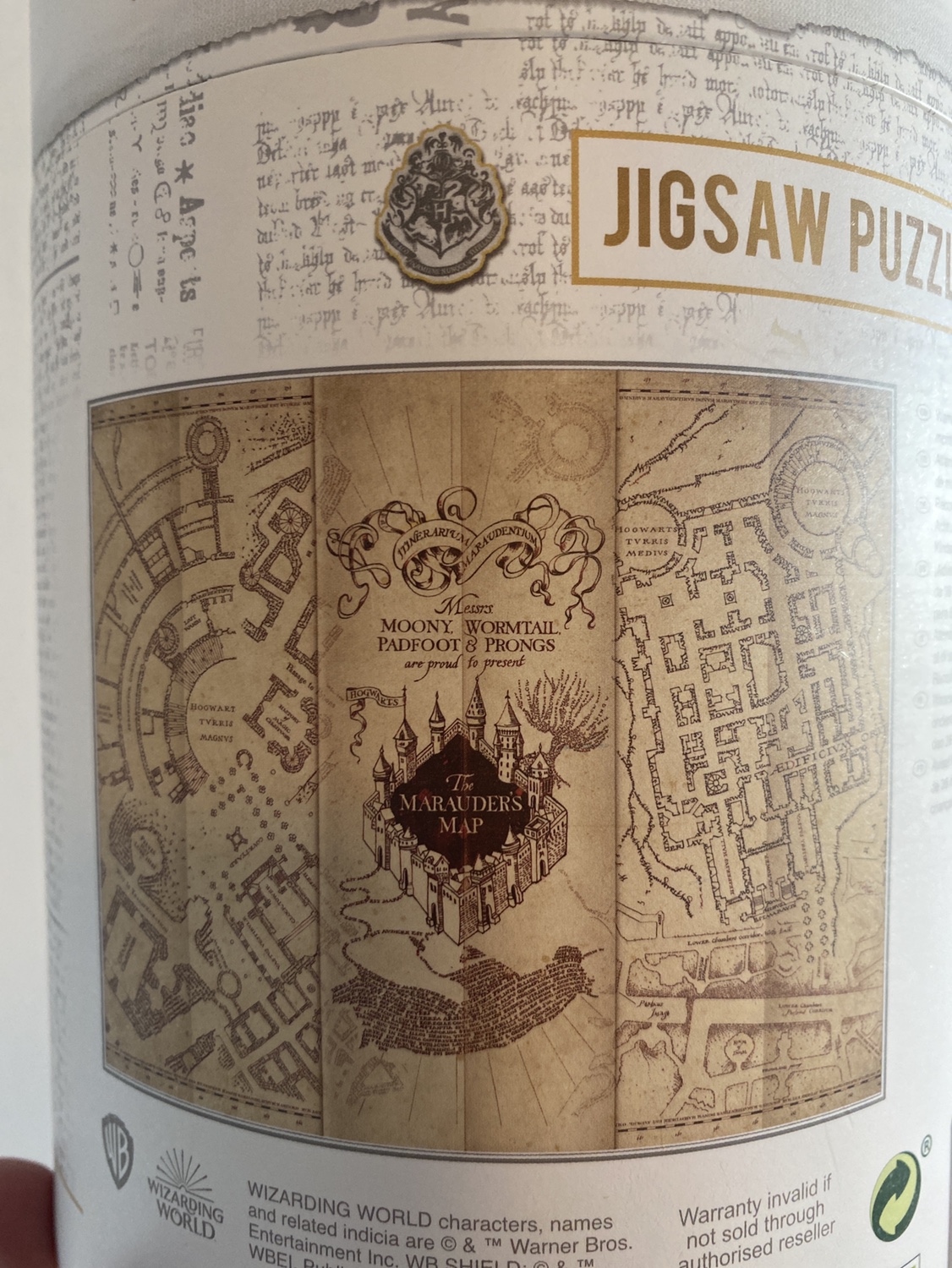 *NEW* Harry Potter Marauder's Map 1000 Piece Jigsaw Puzzle - photo 3