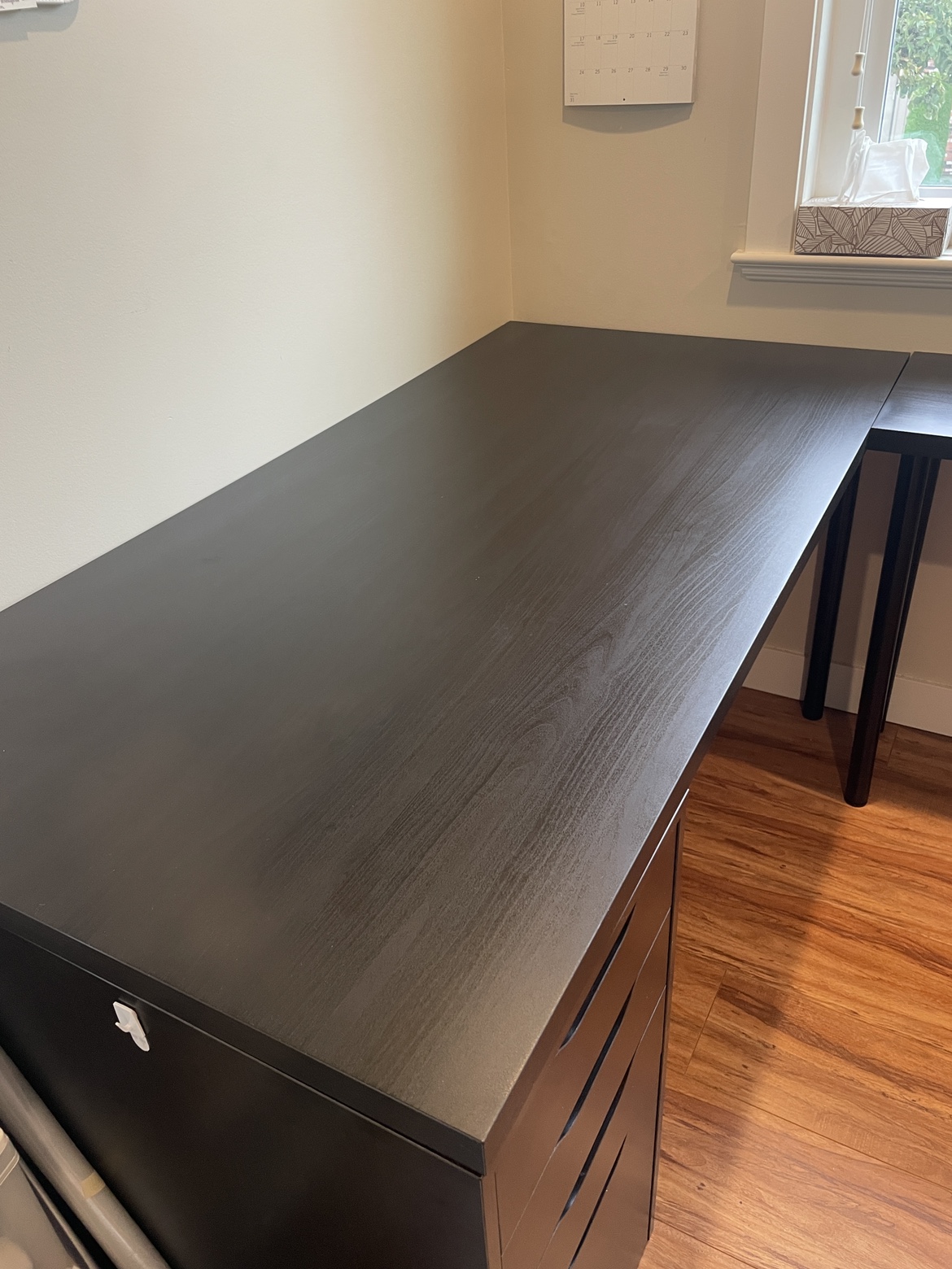 Lagkapten / Alex IKEA Black-brown L desk - photo 5