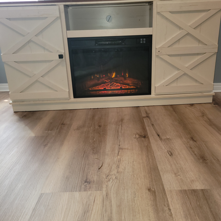 TV Stand with Fireplace