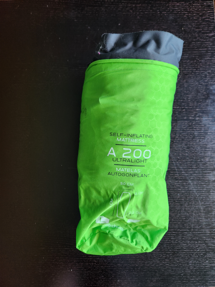 Ultralight self inflating matress decathlon