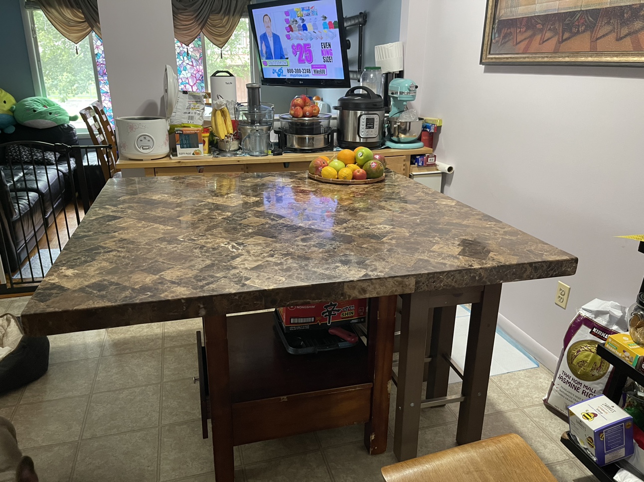 Marble table - photo 2