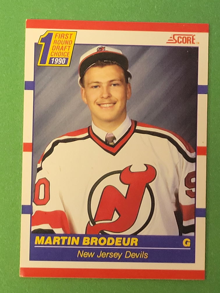 Martin Brodeur Rookie card 90-91 Score #439 (near mint) +++