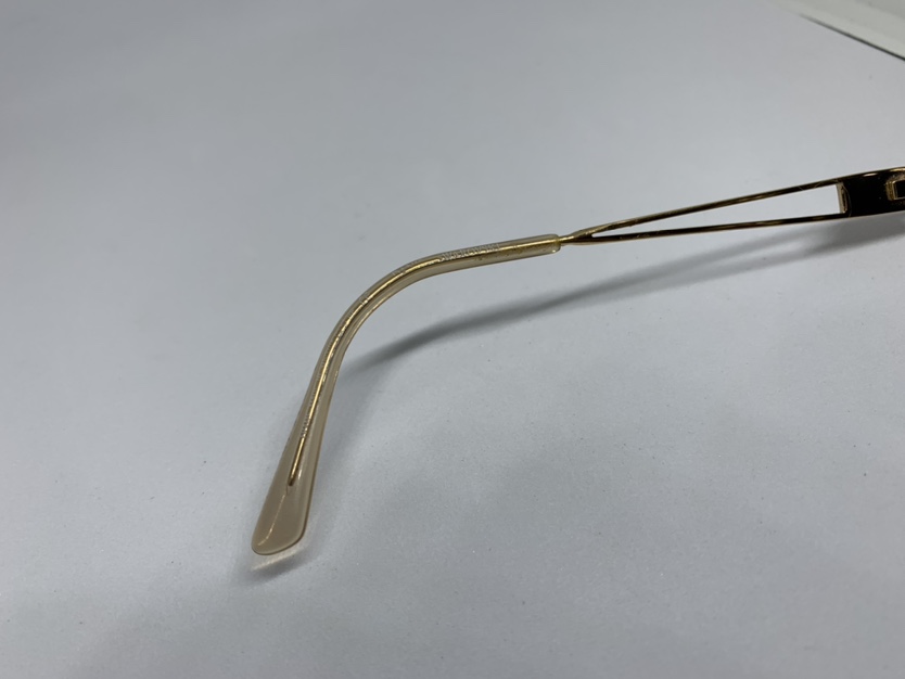 Daniel Swarovski S191 20 Gold Semi Rim Metal Eyeglasses Frame image indicator(5)