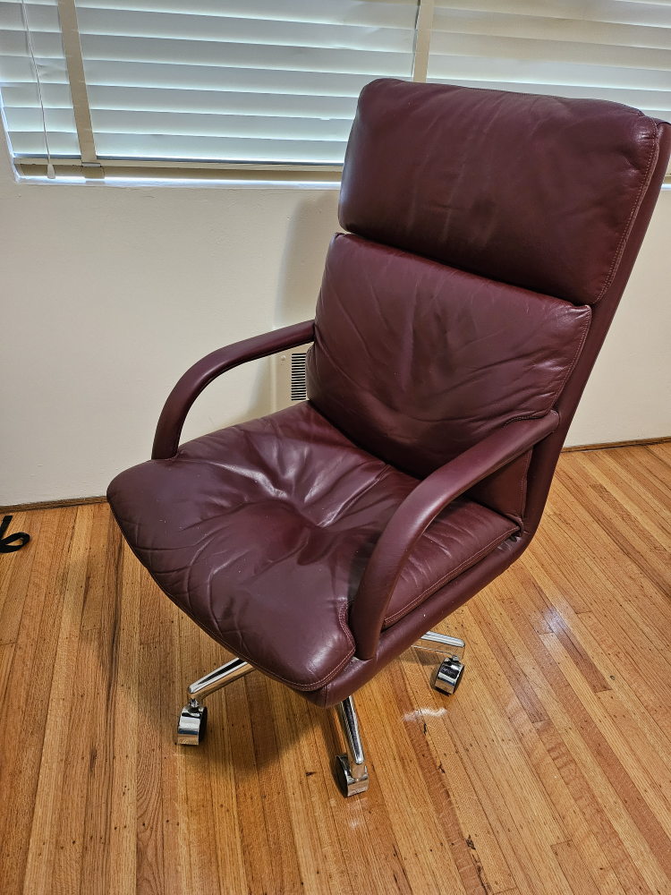 Norwegian Leather Office Chair