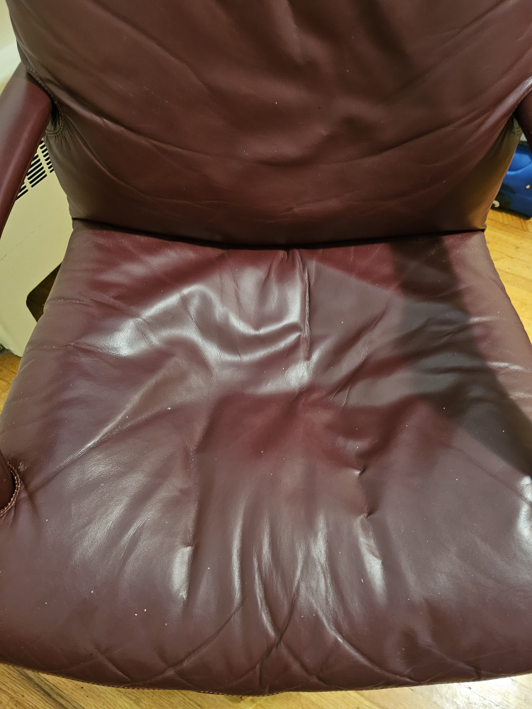 Norwegian Leather Office Chair - photo 2