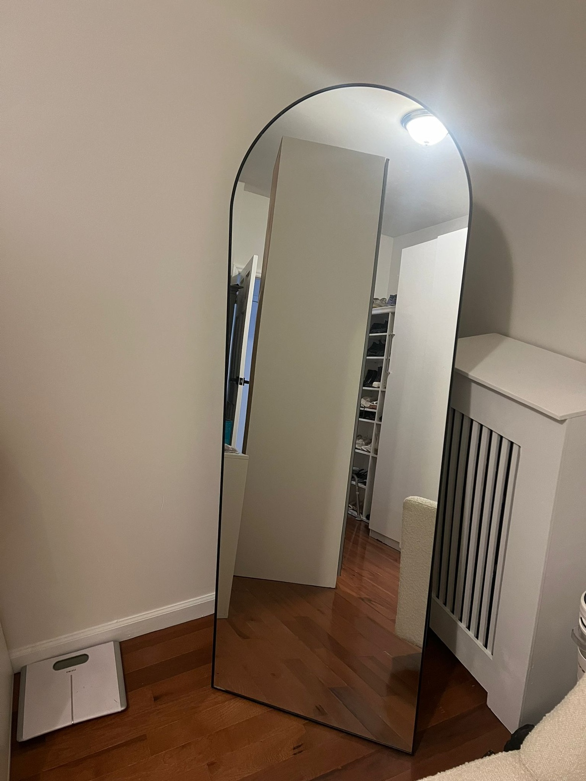 Black full length standing mirror 71x26 - photo 2