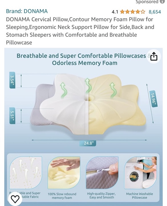 Memory Foam Pillow - photo 5