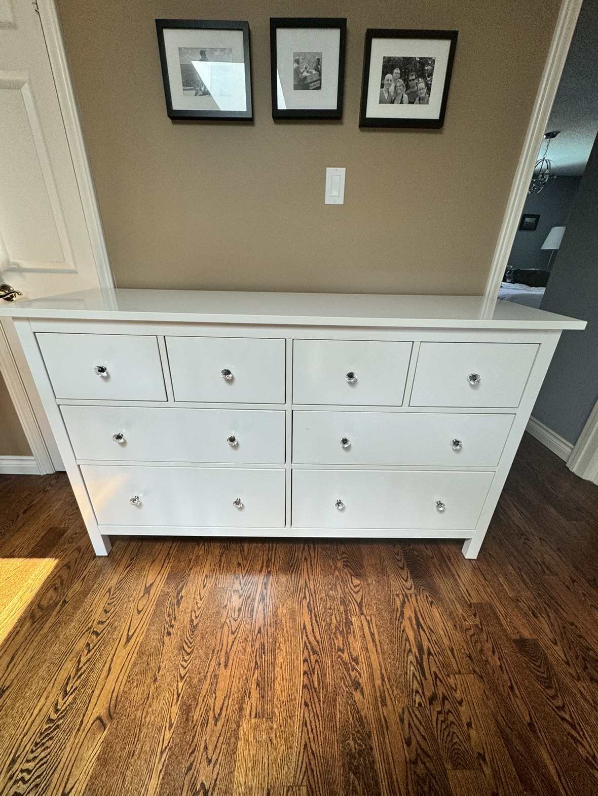 White Large Dresser