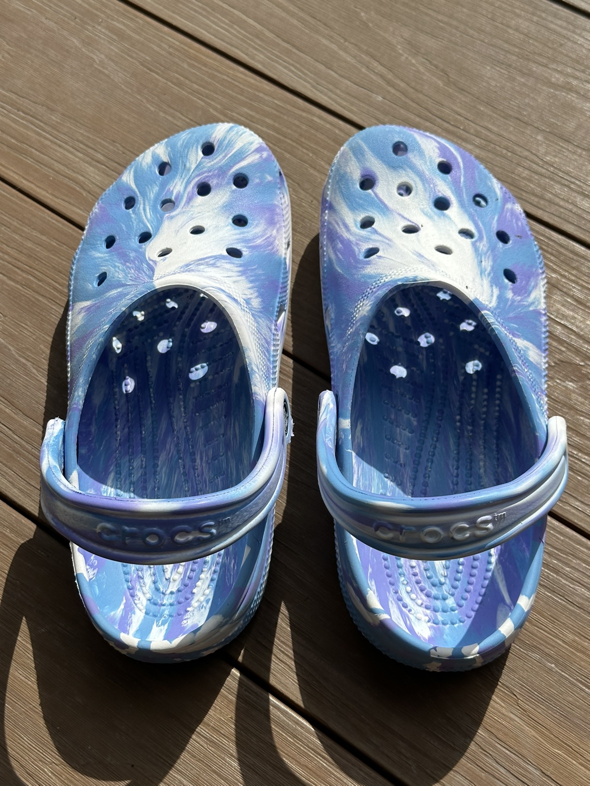 Crocs Marble Blue/White image indicator(4)