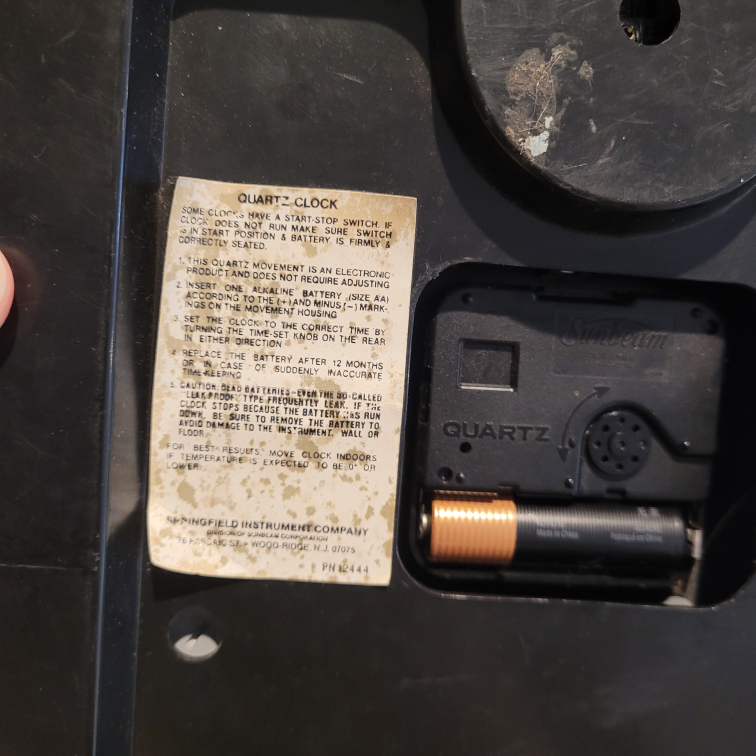 Vintage L.L.Bean Quartz Wall Hanging Clock Barometer Thermometer image indicator(7)