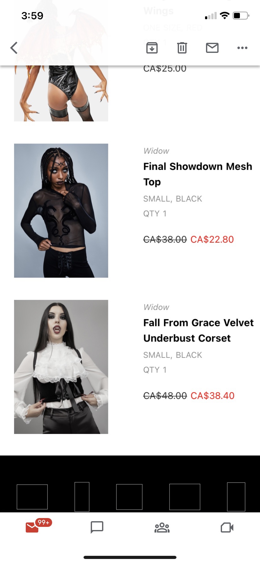 Black Velvet Corset Top🌙 image indicator(5)