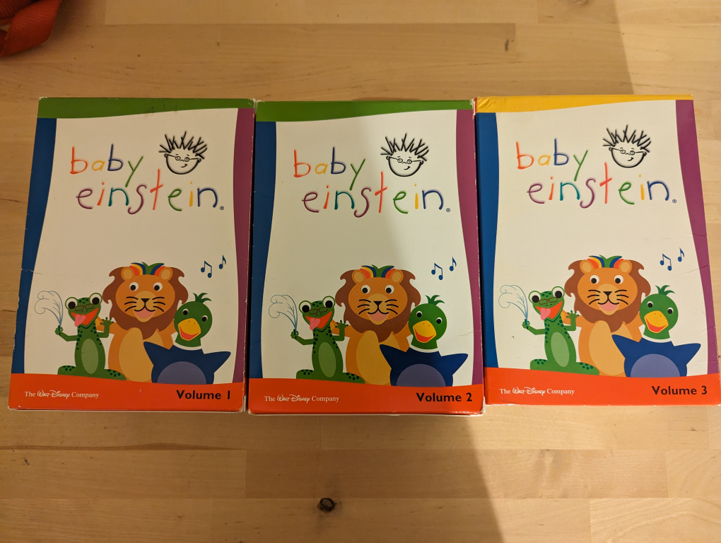baby Einstein DVDs