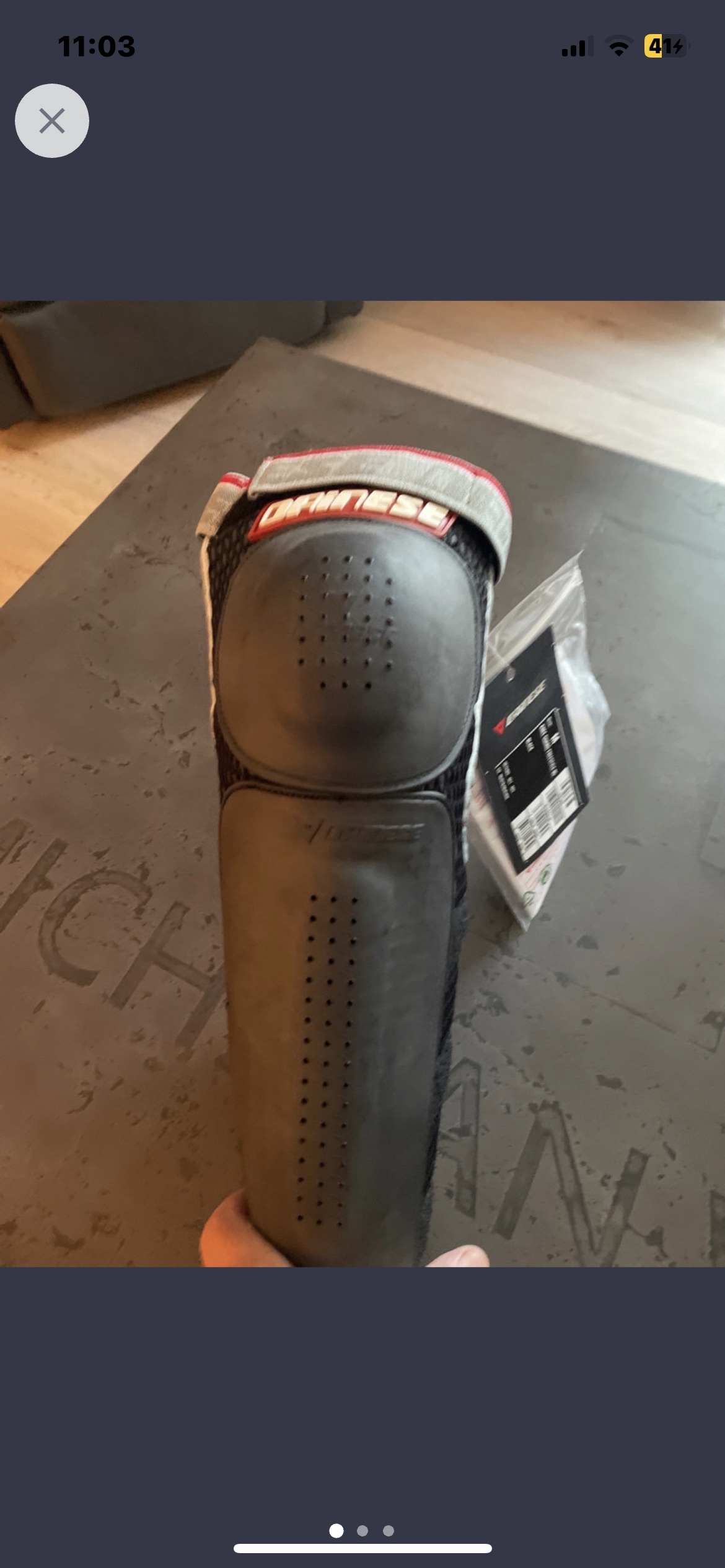 New-Muti Sport Dainese Knee-Shin Guard Freestyle GS Size M