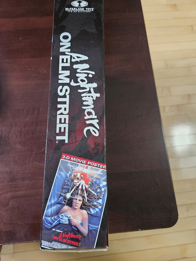 McFarlane Toys A Nightmare on Elm Street 3-D Movie Poster - photo 3