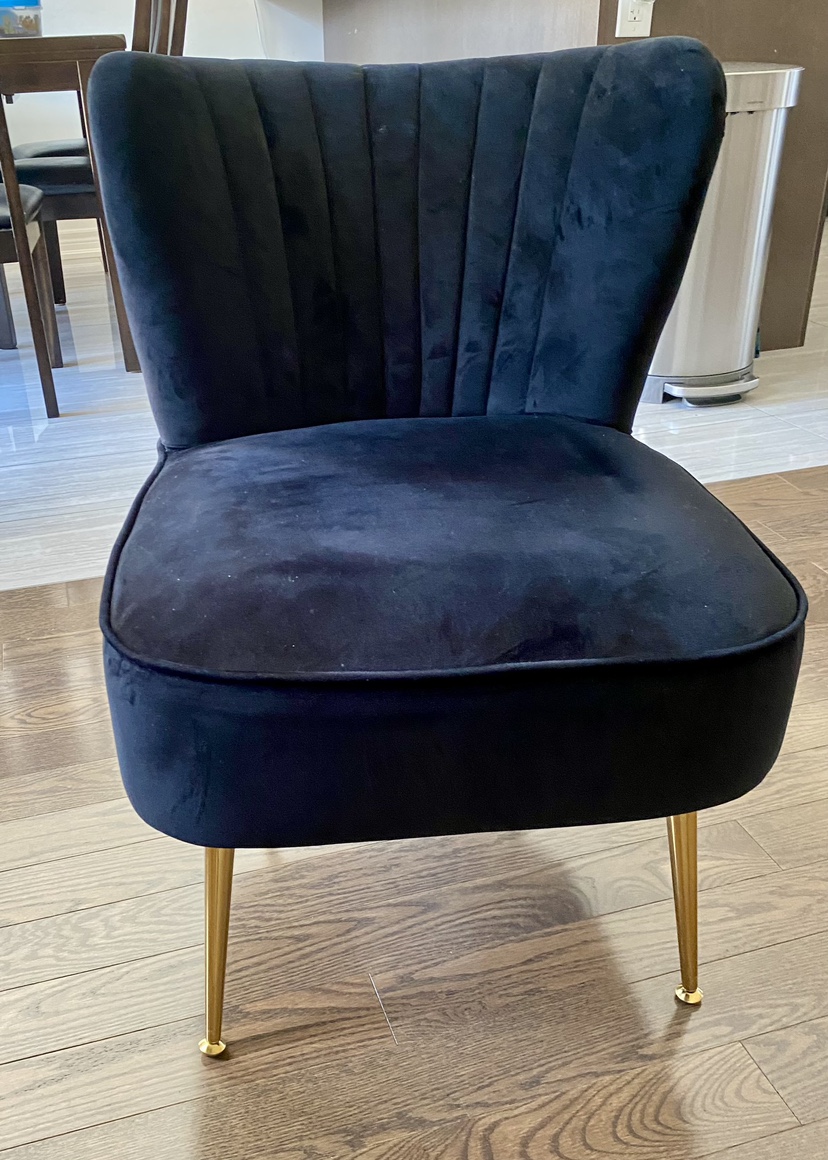 Velvet Accent Chair - photo 3