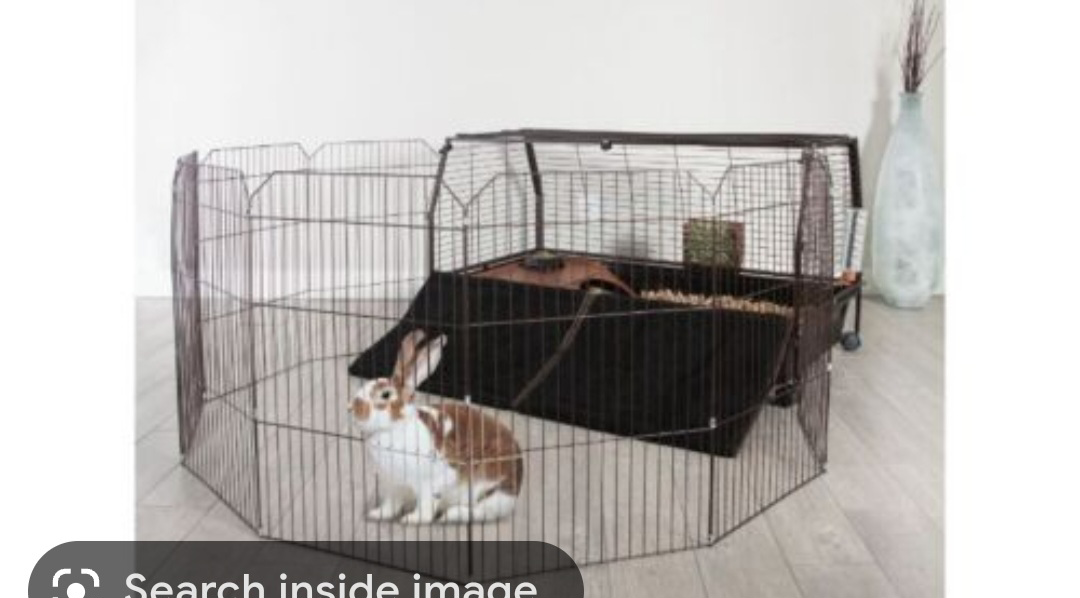 rabbit cage with playpen image indicator(2)