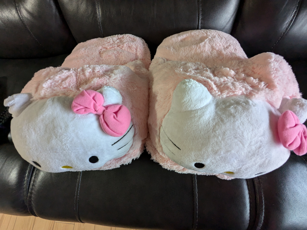 hello kitty slippers - photo 2
