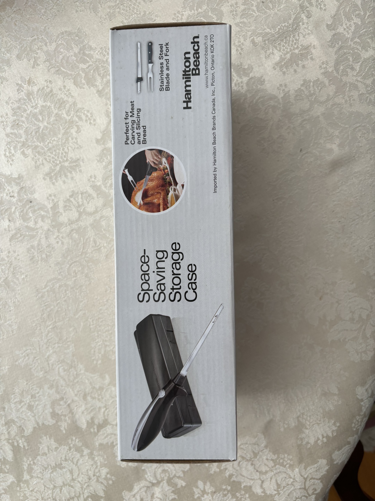 Hamilton Beach Electric Carving Knife with Case image indicator(2)