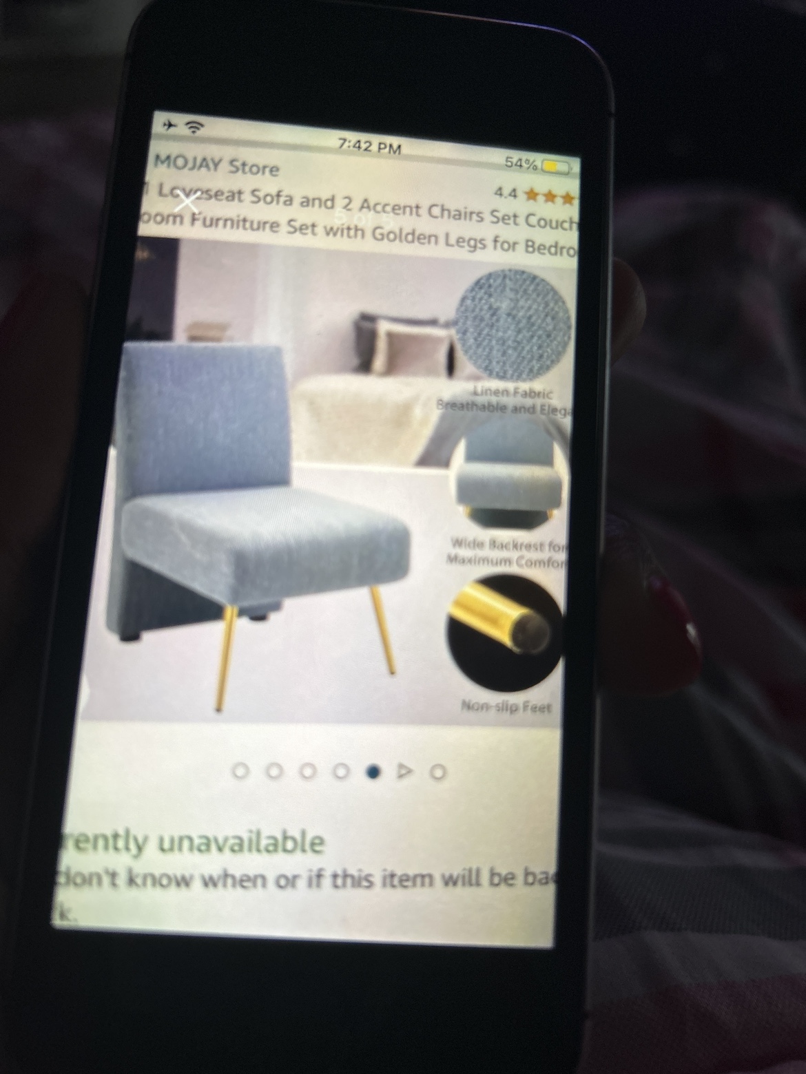 Mojay 2 accent chairs. - photo 5