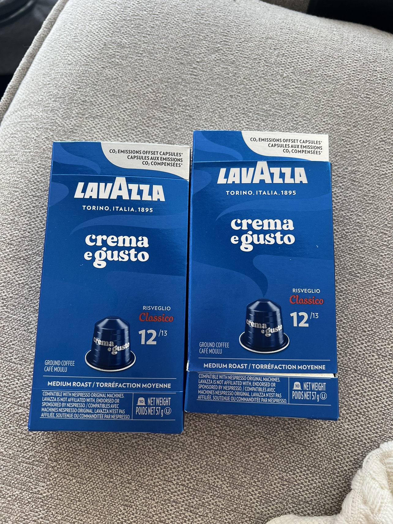Nespresso compatible coffee pods - Lavazza crema e gusto thumbnail