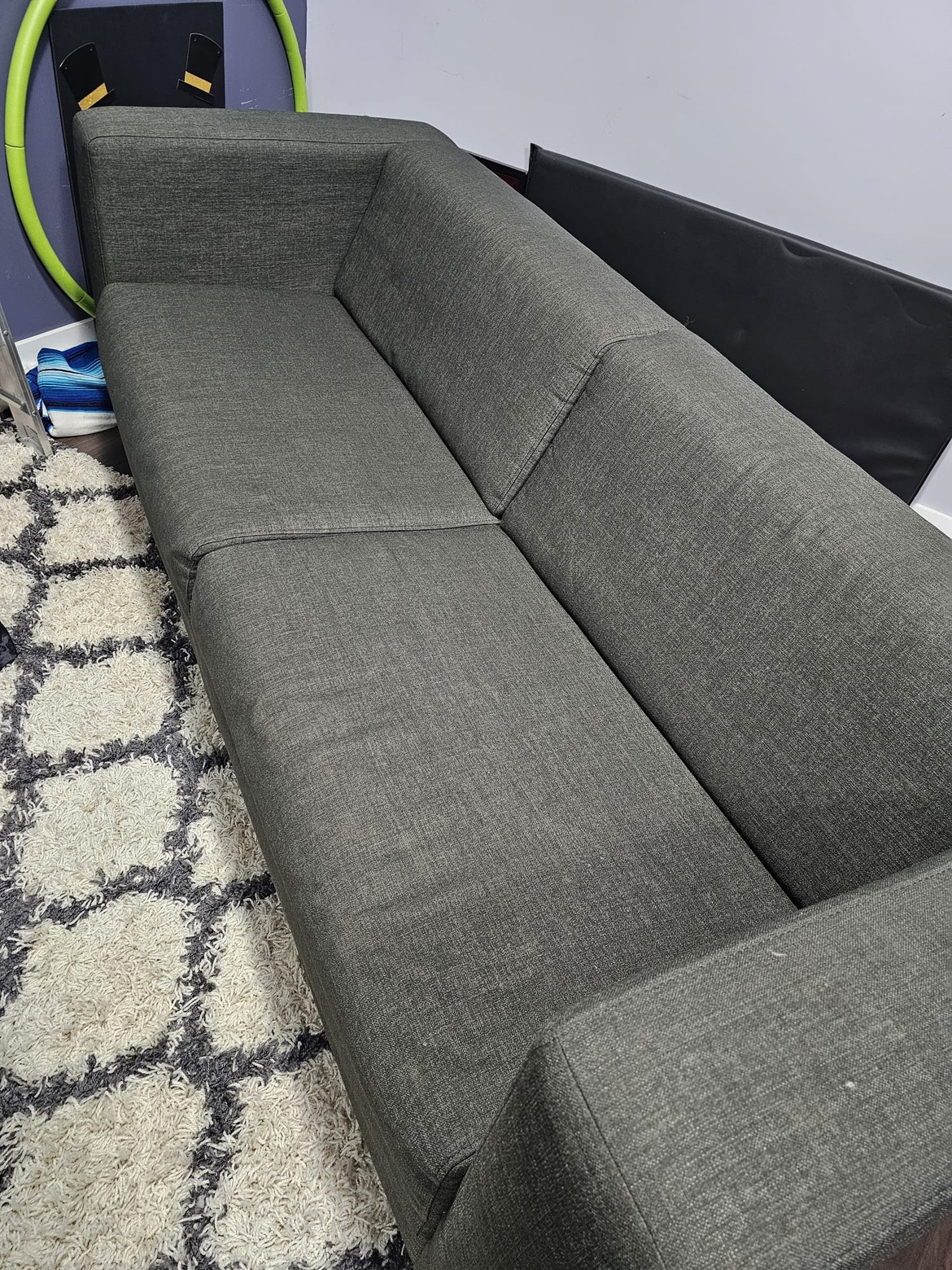 EQ3 Grey Sofa/Couch - photo 2