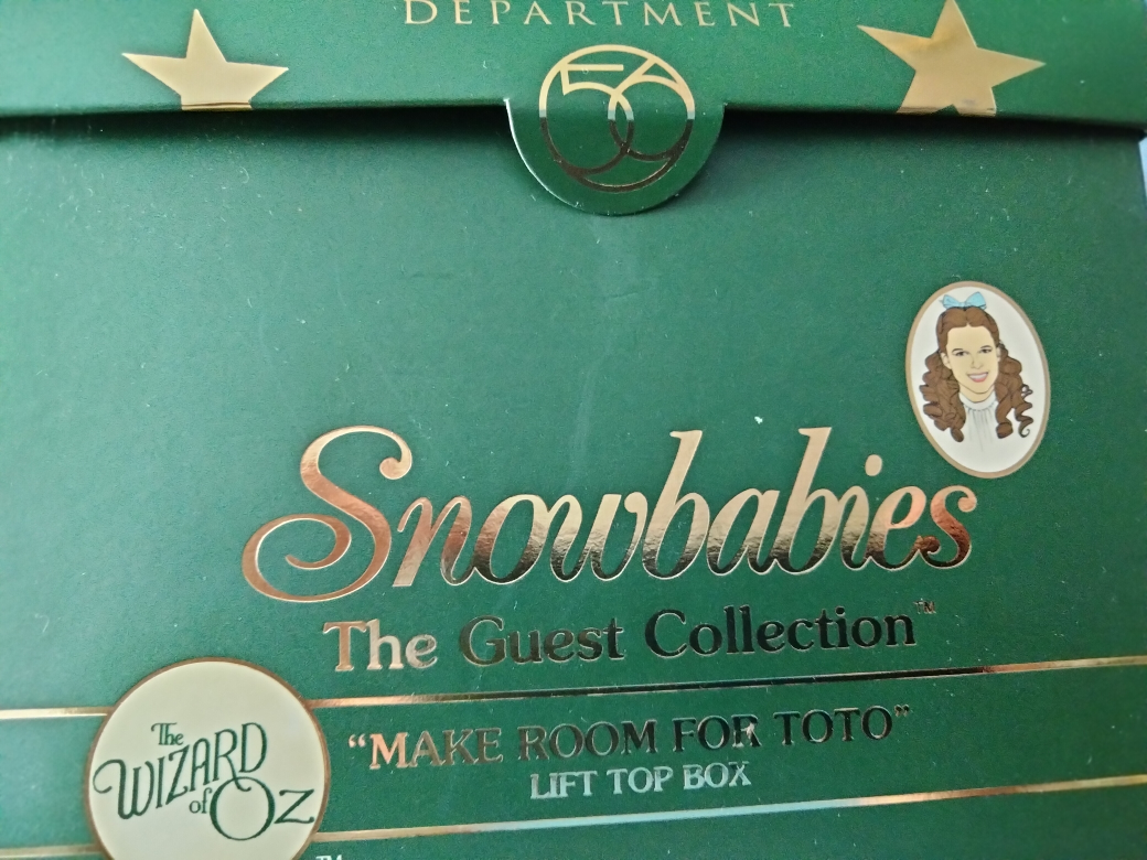 Snowbabies "Make Room for Toto" Lift Top Box - photo 3