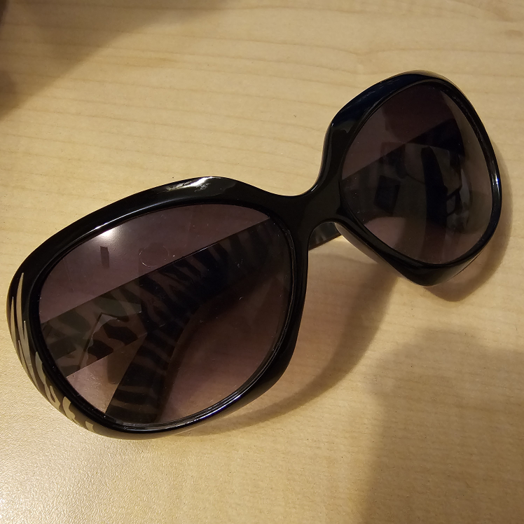 #freecycle Zebra Print Sunglasses