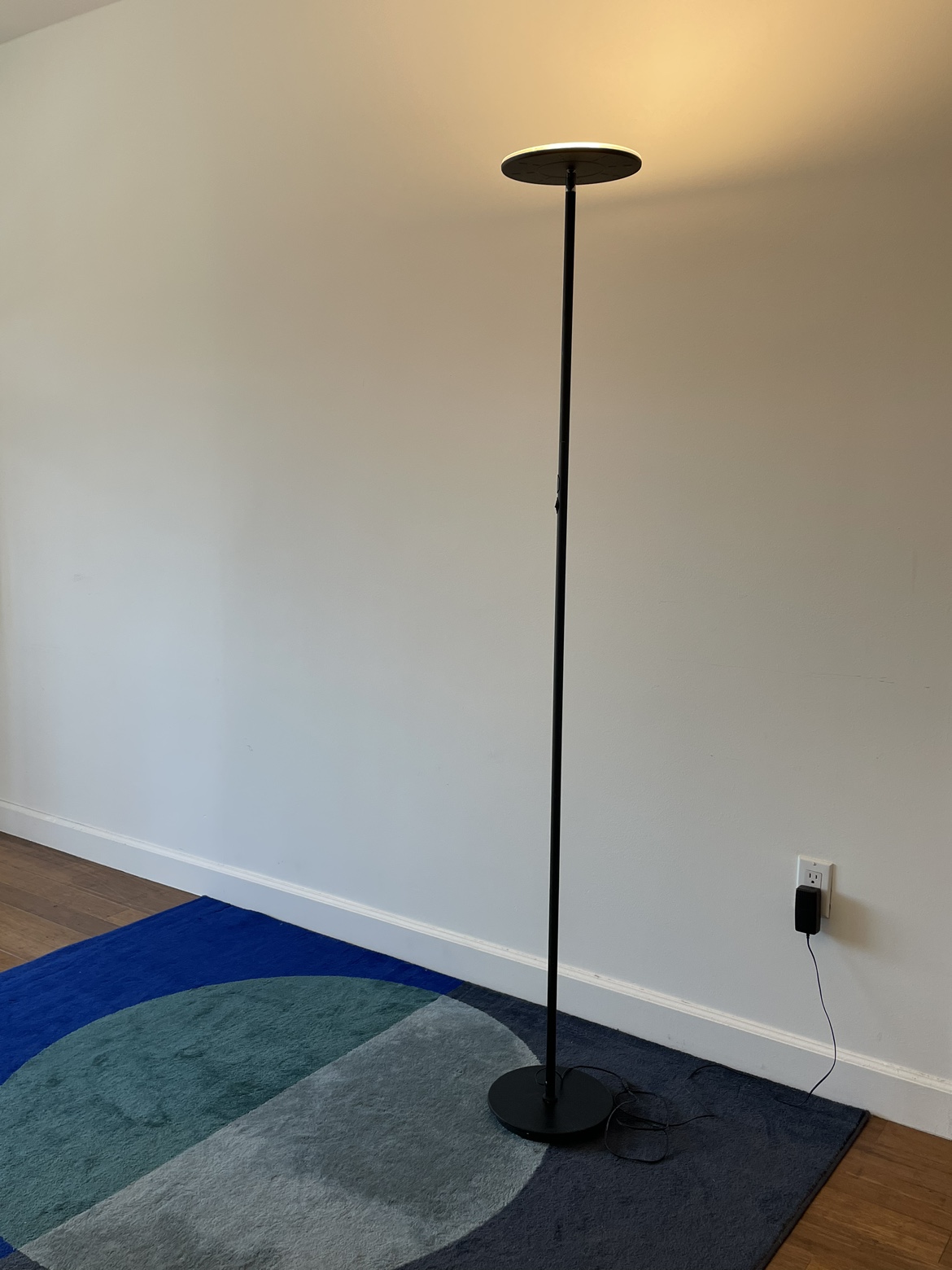Matt Black LED Floor Lamp