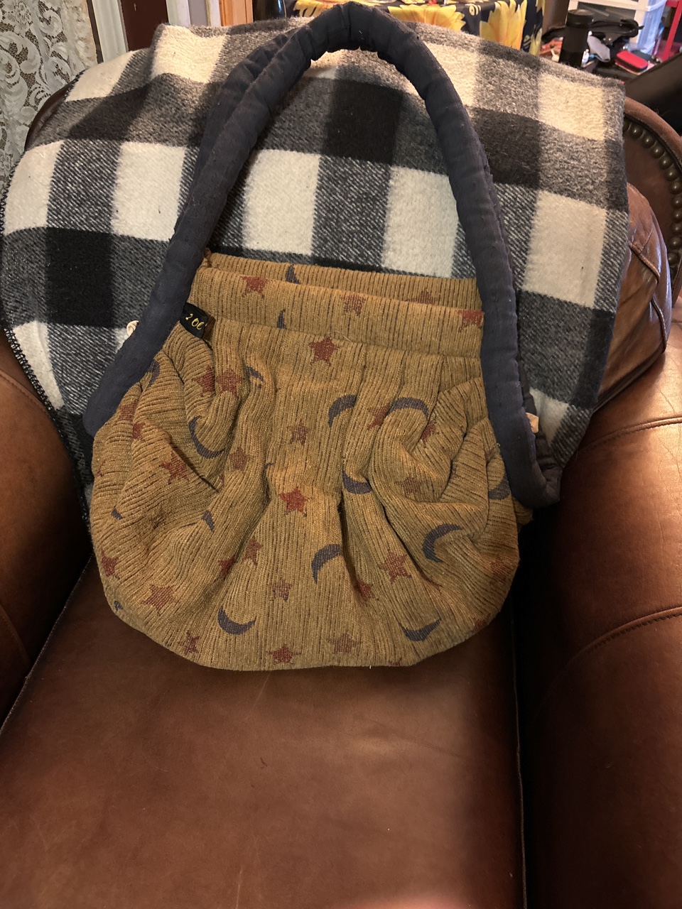 Corduroy Moon and Star Bag thumbnail