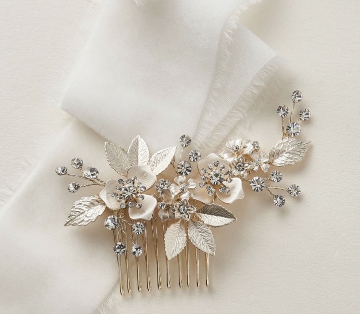 Floral Hair Comb image indicator(3)