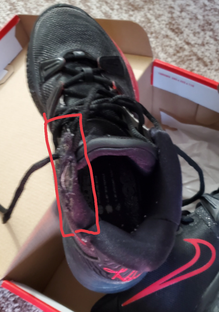 Nike Kyrie 7 Black Red image indicator(5)
