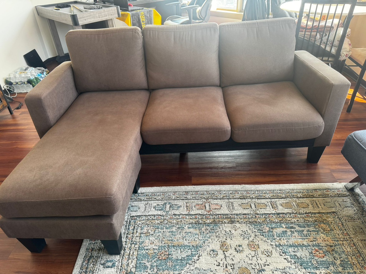 Brown Sectional Sofa